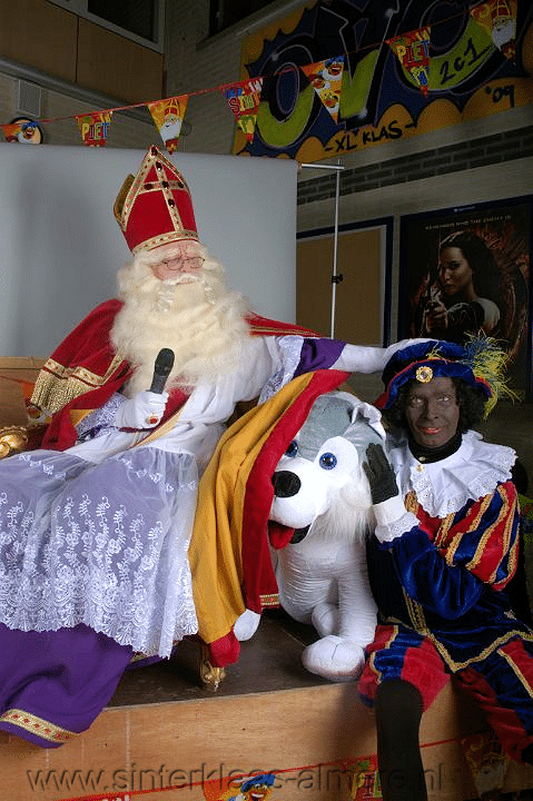 Sinterklaas op school