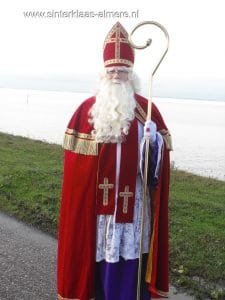 Sinterklaas aankomst in de haven
